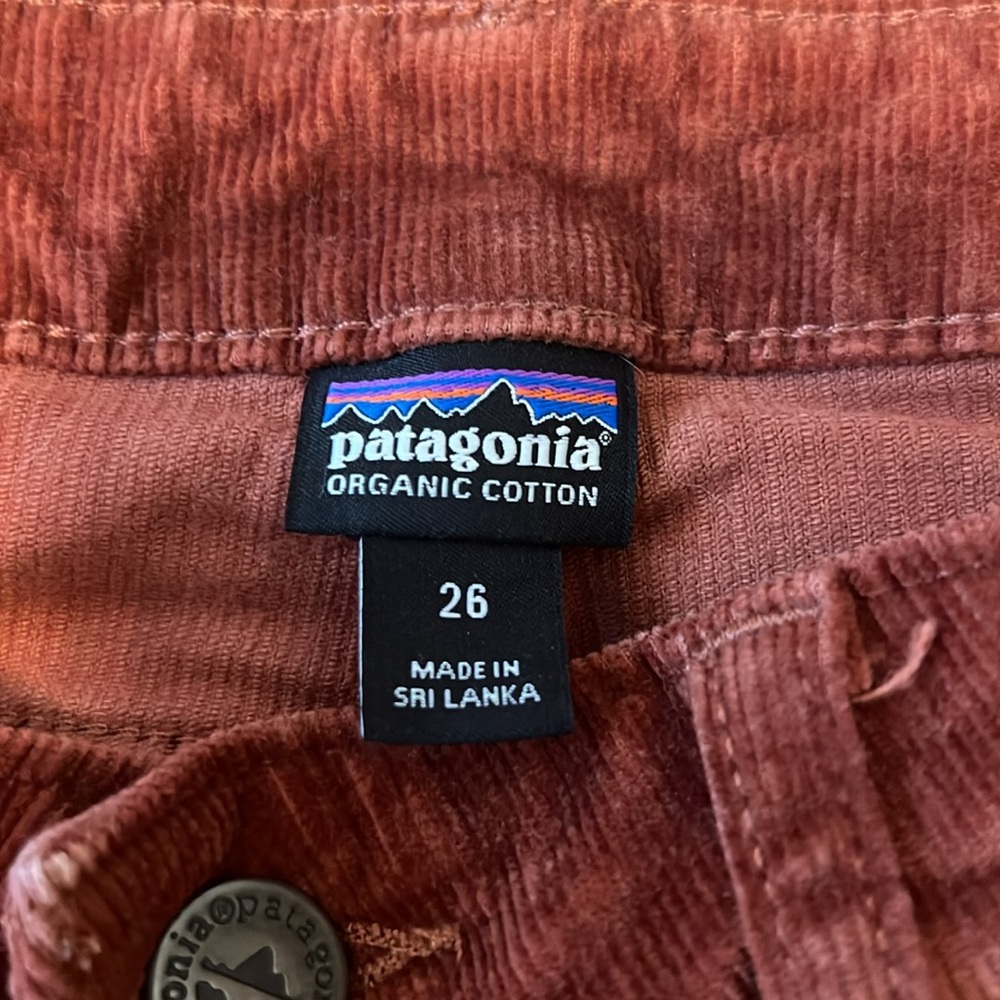 Patagonia stretch corduroy organic cotton straight leg skinny pants - Picture 3 of 5